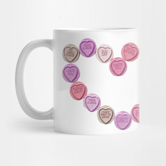 Hate you love hearts by PrintzStore